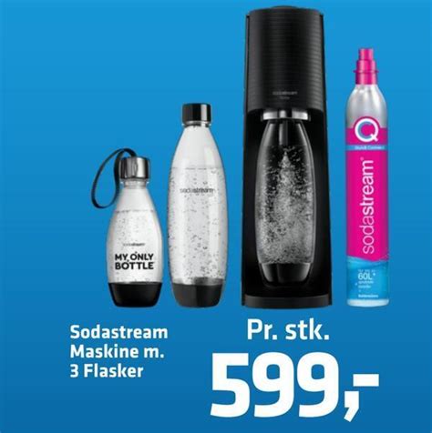 Sodastream Maskine M Flasker Tilbud Hos Fleggaard