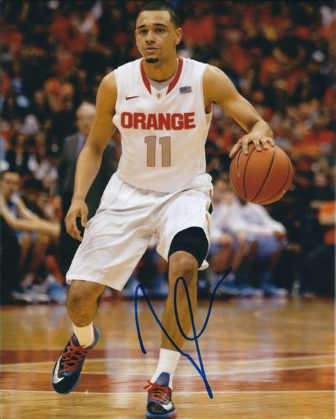 Autographed Tyler Ennis X Syracuse Orangemen Photo Main Line