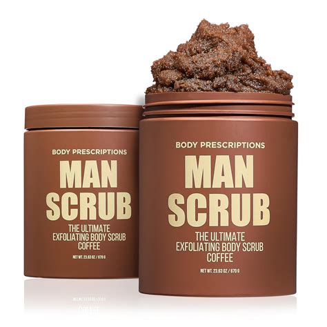 Amazon Body Prescriptions Body Scrub For Men Pack Ultimate