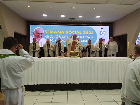 Misa Por Los A Os De La Democracia Y A Os De Francisco