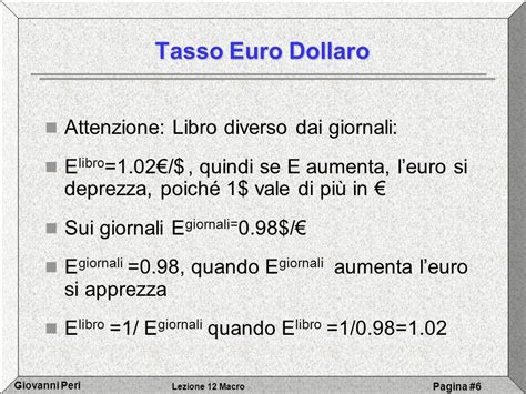 Economia Aperta Aspetti Della Apertura Internazionale 1 Mercato Dei