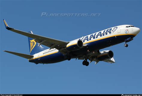 EI DPZ Ryanair Boeing 737 8AS WL Photo By David Bracci ID 1320688