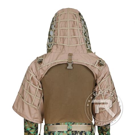 ROCOTACTICAL Ordu Sniper Ceket Viper Hood Taktik Savaş Keskin Nişancı