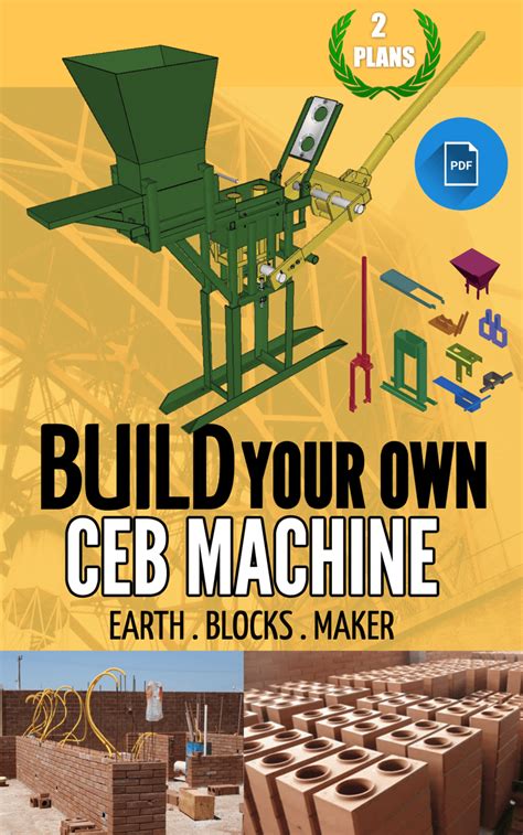 Build Your Own Compressed Earth Blocks Maker Machine En