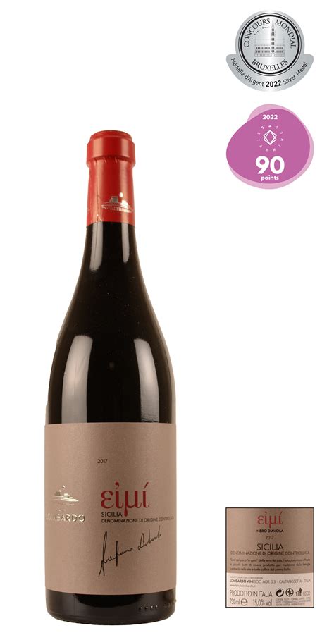 2019 - Lombardo Vini - Eimi - Vino Rosso affinato in barrique - 0.75 ...