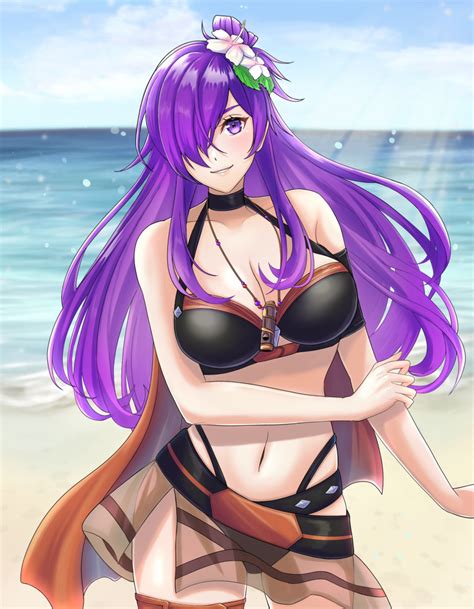 Hentai Busty Girl Girl Alluring Alternate Costume Big Breasts