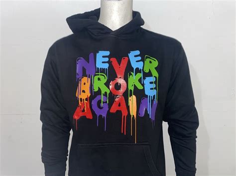 Never Broke Again Black Hoodie Best Sale | bellvalefarms.com