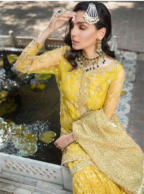 Mayun Bride Dress Inspo Bride Dress Pakistani Fashion Indian Wedding