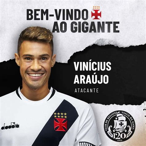 Vasco Anuncia Contrata O Do Atacante Vin Cius Ara Jo Lance