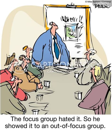 Focus Groups Cartoons And Comics Funny Pictures From Cartoonstock