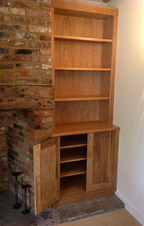 Oak Bookcases - Chapman Bespoke Woodwork