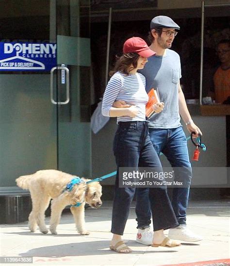 Josh Groban and Schuyler Helford are seen on April 26, 2019 in Los ...