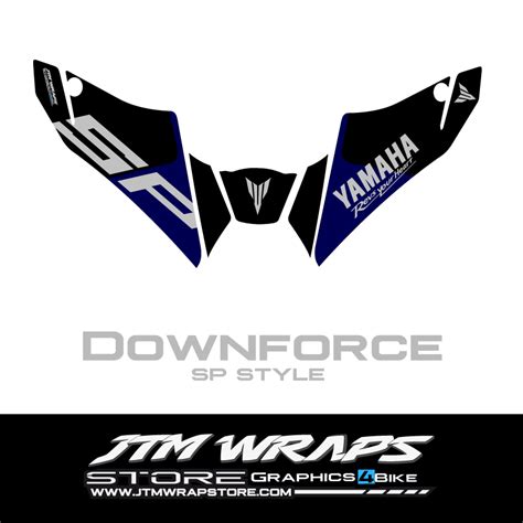 ADHESIVOS DOWNFORCE FRONTAL YAMAHA MT09 SP JTM WRAPS STORE