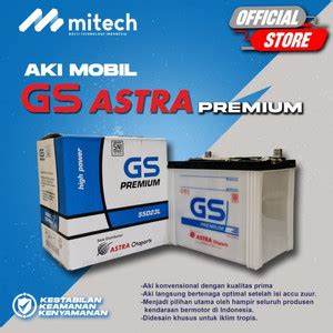 Jual Aki Mobil Mitsubishi Mirage Gs Astra Premium D L Aki Basah V