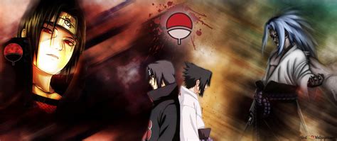 Anime Naruto Sasuke Itachi HD duvar kağıdı indir