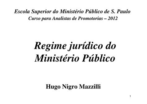 Pdf Regime Jur Dico Do Minist Rio P Blico Dokumen Tips