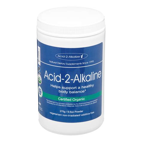 Acid 2 Alkaline 270g 95oz Powder Organic