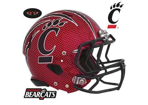 Cincinnati Bearcats Carbon Fiber Helmet Wall Decal | Shop Fathead® for ...