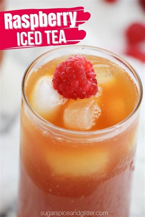 Homemade Raspberry Iced Tea A Berrylicious Way To Quench Your Thirst