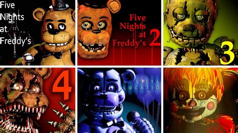 Five Nights at Freddy's 1 2 3 4 SL FFPS & UCN FNaF Jumpscare Simulator | FpvRacer.lt