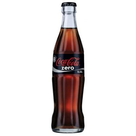 Coca Cola Zero Zuccheri 33 Cl In Bottiglietta Di Vetro A Perdere VAP