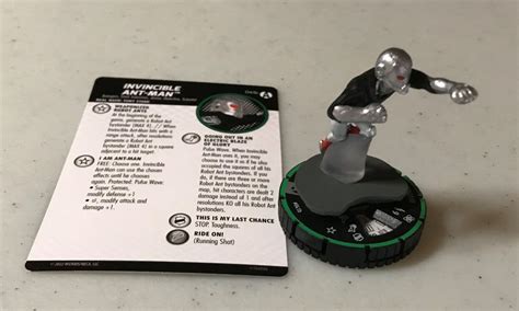 Invincible Ant Man 041b Prime Avengers Forever Marvel Heroclix Rare Ebay