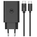 Motorola Turbopower Wall Charger With Usb C Cable Sjmc W