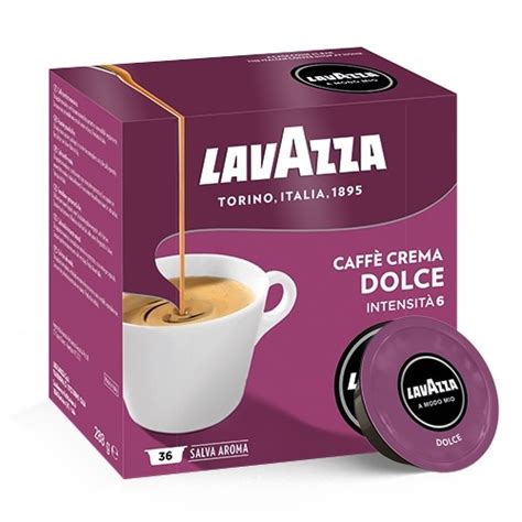 Lavazza A Modo Mio Caffè Crema Lungo Dolcemente 36 Stuks