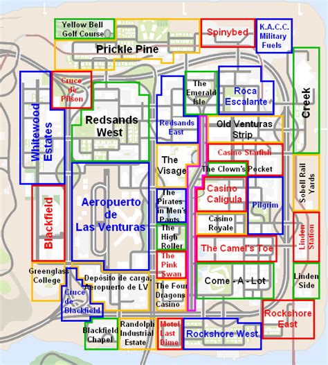 Las Venturas Map