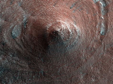 Hirise A Conical Hill On South Polar Layered Deposits Esp0301960970