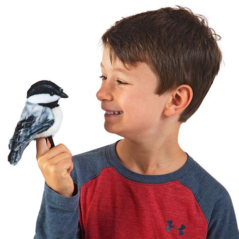 Folkmanis Fingerpuppe Mini Meise Vogel Handpuppen Onlineshop Living