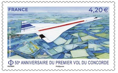 La Poste C L Bre Le Premier Vol De Concorde Aerobuzz