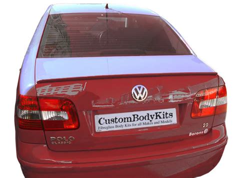 Vw Polo Sedan 2021 Boot Spoiler Msta Custom Body Kits