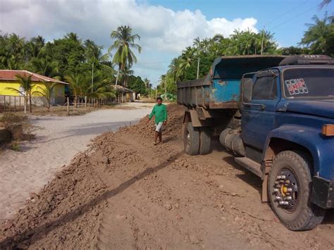 Prefeitura Inicia Pi Arramento Das Ruas Do Povoado Guajerutiua