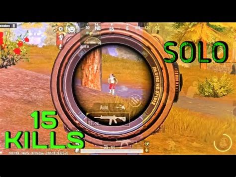 Wow Kills Solo Squad Pubg Mobile Livik Game Play Pubg Livik