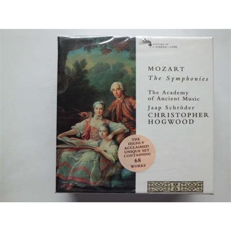 Mozart The Symphonies The Academy Of Ancient Music Hogwood 19