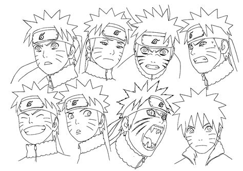 Naruto Anime Outline Naruto Shippuuden Anime Boys Uzumaki Naruto