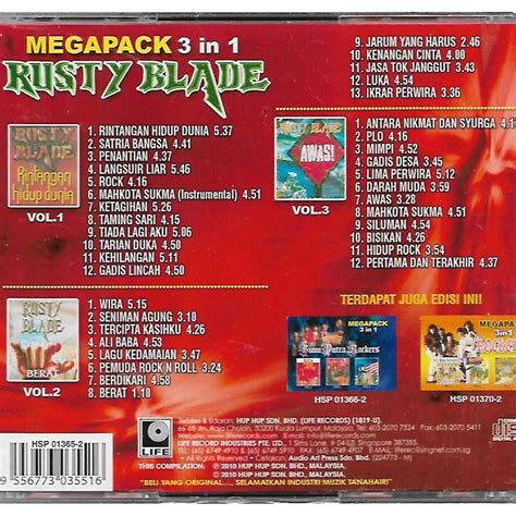 Rusty Blade Megapack Rintangan Hidup Dunia Berat Awas 3cd Hobbies