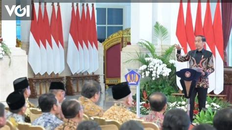 Presiden Jokowi Bangga Ekonomi Indonesia Tumbuh Stabil 5 Persen