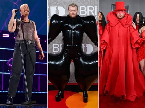 11 Of Sam Smith S Most Daring Looks To Date That Accentuate Their Bold Approach To Fashion