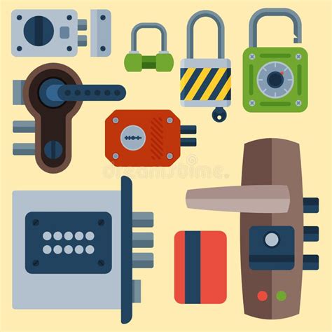 Lock Icons Security Stock Illustrations Lock Icons Security