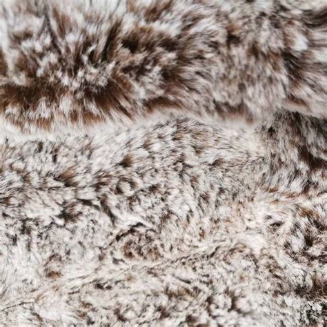 Polyester Fluffy Luxury Top Fade Dyeing Brushing Knitted Fabric Of Fake