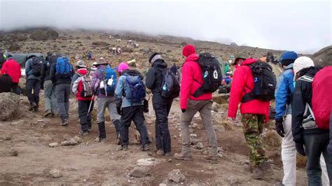 The Kilimanjaro Death March To Barrafu Camp Dec 31st 2010 Youtube