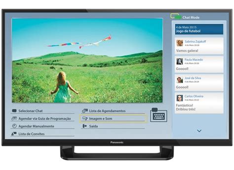 Smart TV TV LED 32 Panasonic Viera TC 32AS600B 2 HDMI O Melhor