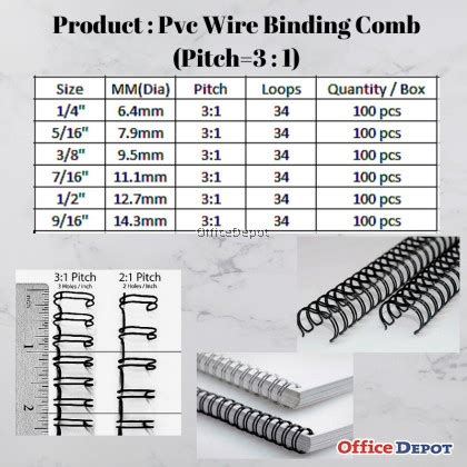 Wire Binding Spines Double Loop Wire