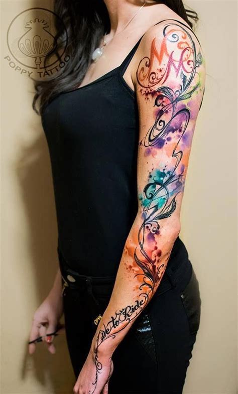 Full Sleeve Tattoo Amazing Fullsleevetattoos Sleeve Tattoos For