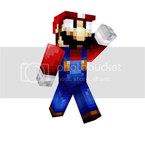 Mario Minecraft Skin