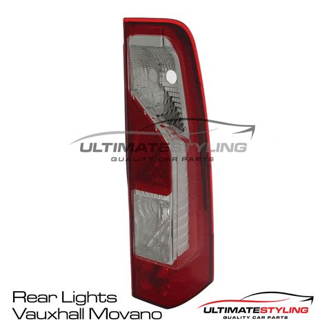 Vauxhall Movano Rear Lights Tail Lights Ultimate Styling