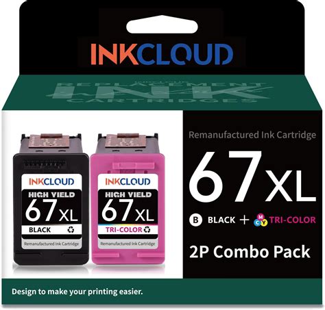 Amazon FACMS Remanufactured Ink Cartridge Replacement For HP 67