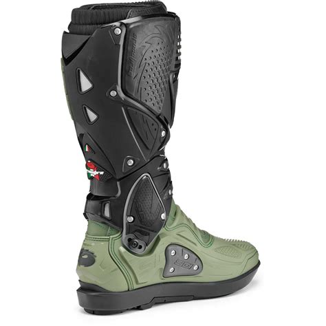 Sidi Crossfire Srs Army Black Motorrad Cross Enduro Stiefel Online